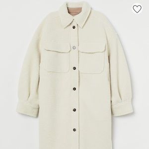 Faux Shearling shacket